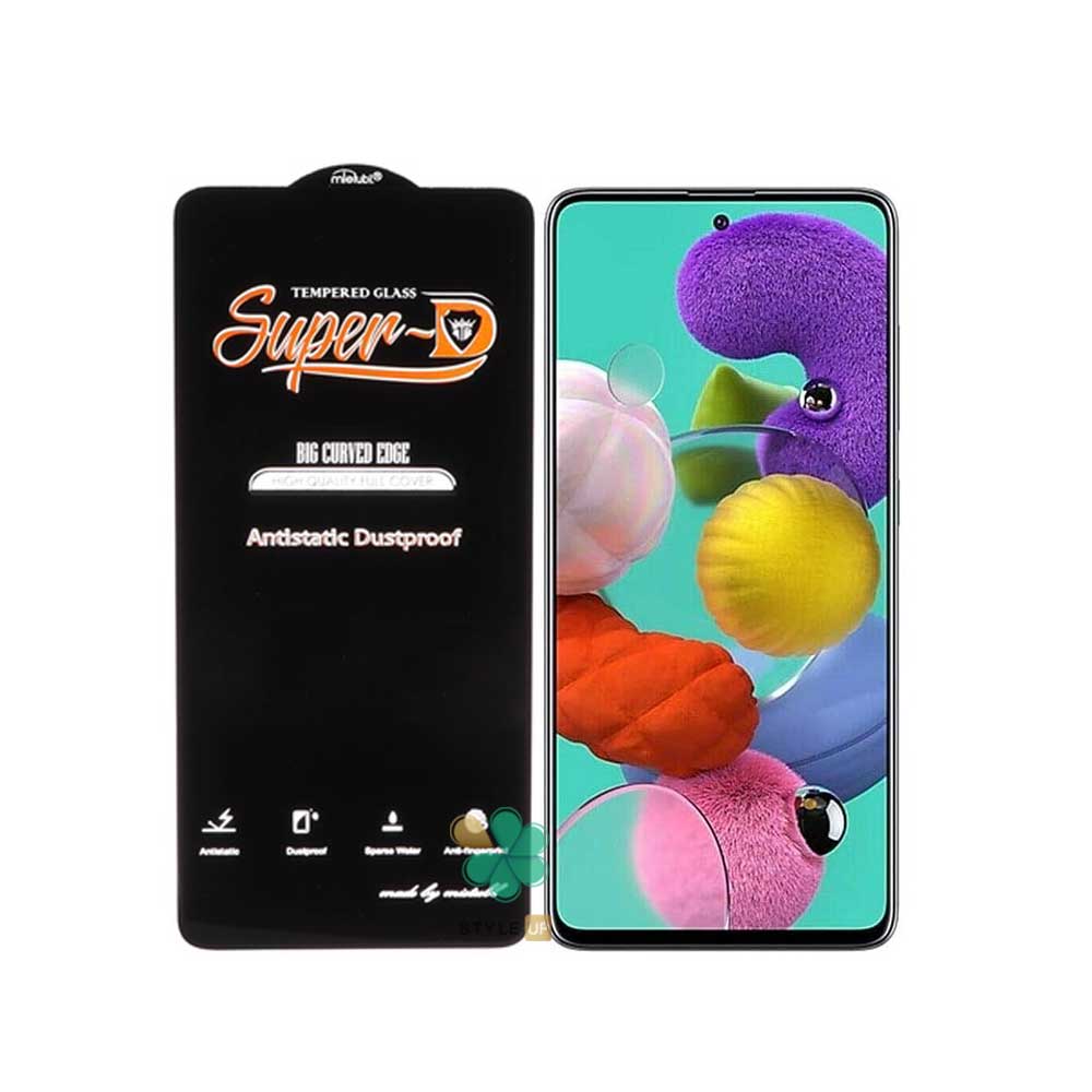 مشخصات و خرید گلس گوشی برند میتوبل مدل Super-D Anti Static برای Samsung A51 پوشش کامل صفحه