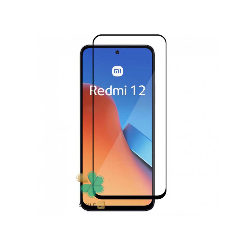 قیمت گلس تمام صفحه مناسب Xiaomi Redmi 12 ضد