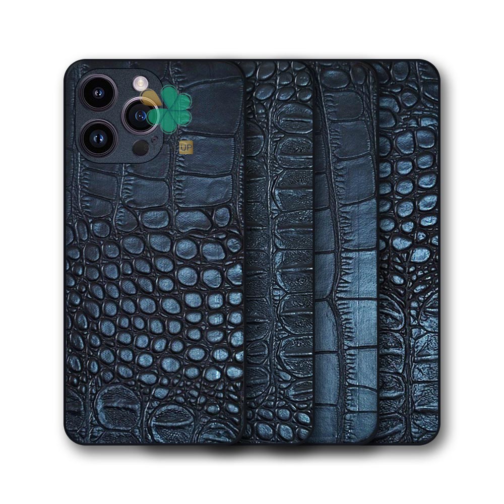 قیمت قاب محافظ چرمی Crocodile Skin مناسب Apple iPhone 13 Pro با طرج بندی جذاب و شیک