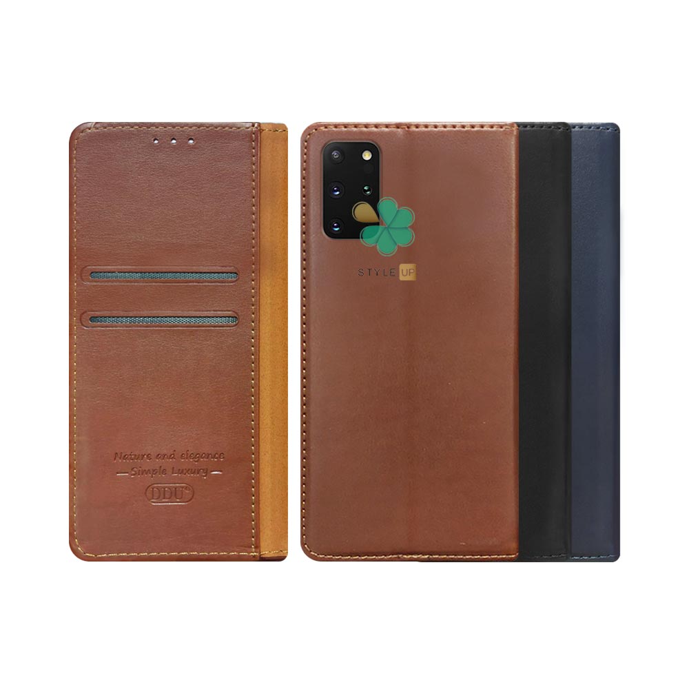 675019710-ddu-flip-leather-cover-samsung-galaxy-s20-plus-5g (2) قیمت کیف محافظ DDU مناسب گوشی سامسونگ Galaxy S20 Plus ضد لغزش