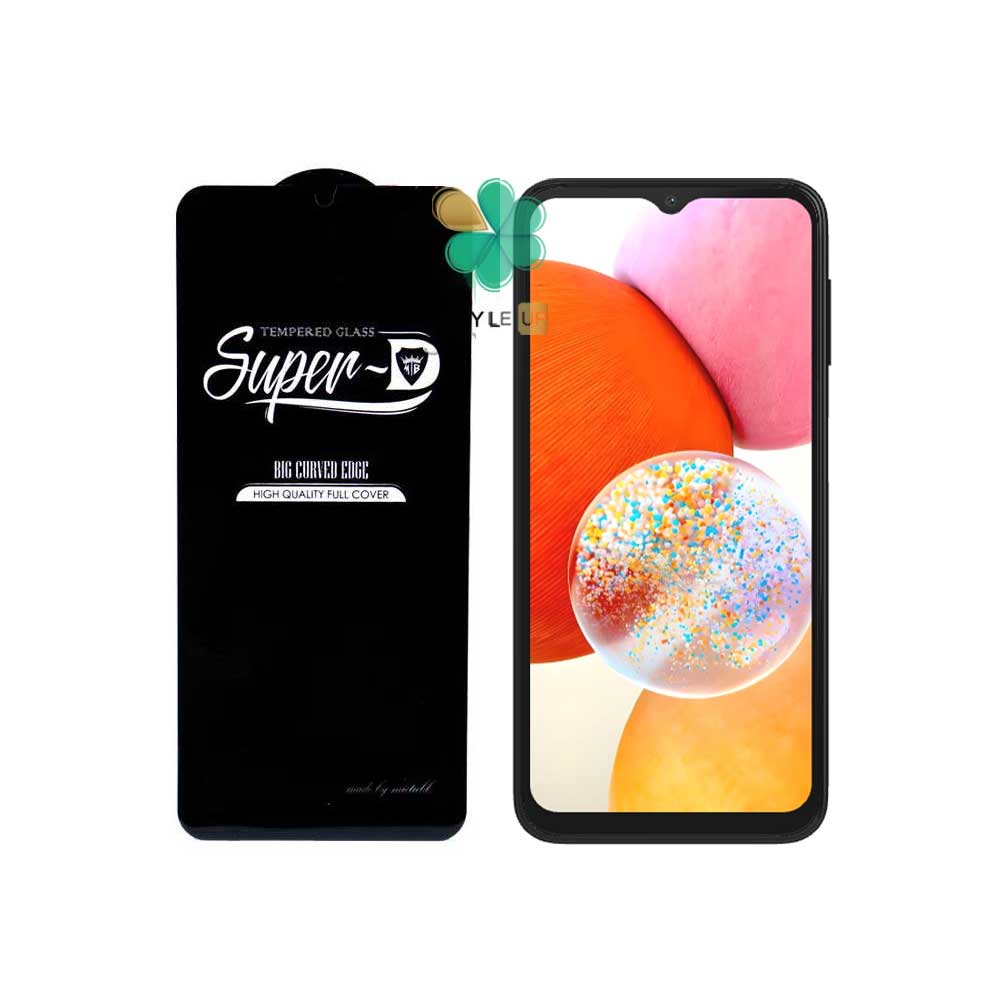 بررسی و خرید گلس تمام صفحه سوپر دی ویژه Galaxy A14 ضد ضربه