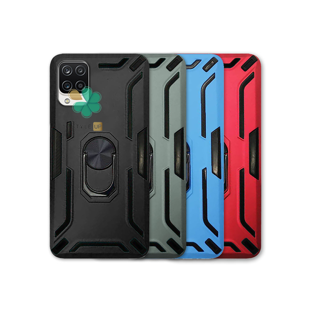 675035045-shockproof-magnetic-armor-cover-case-samsung-galaxy-f12 (1) قیمت قاب گوشی قلاب دار مناسب سامسونگ F12 خوش دست و شیک