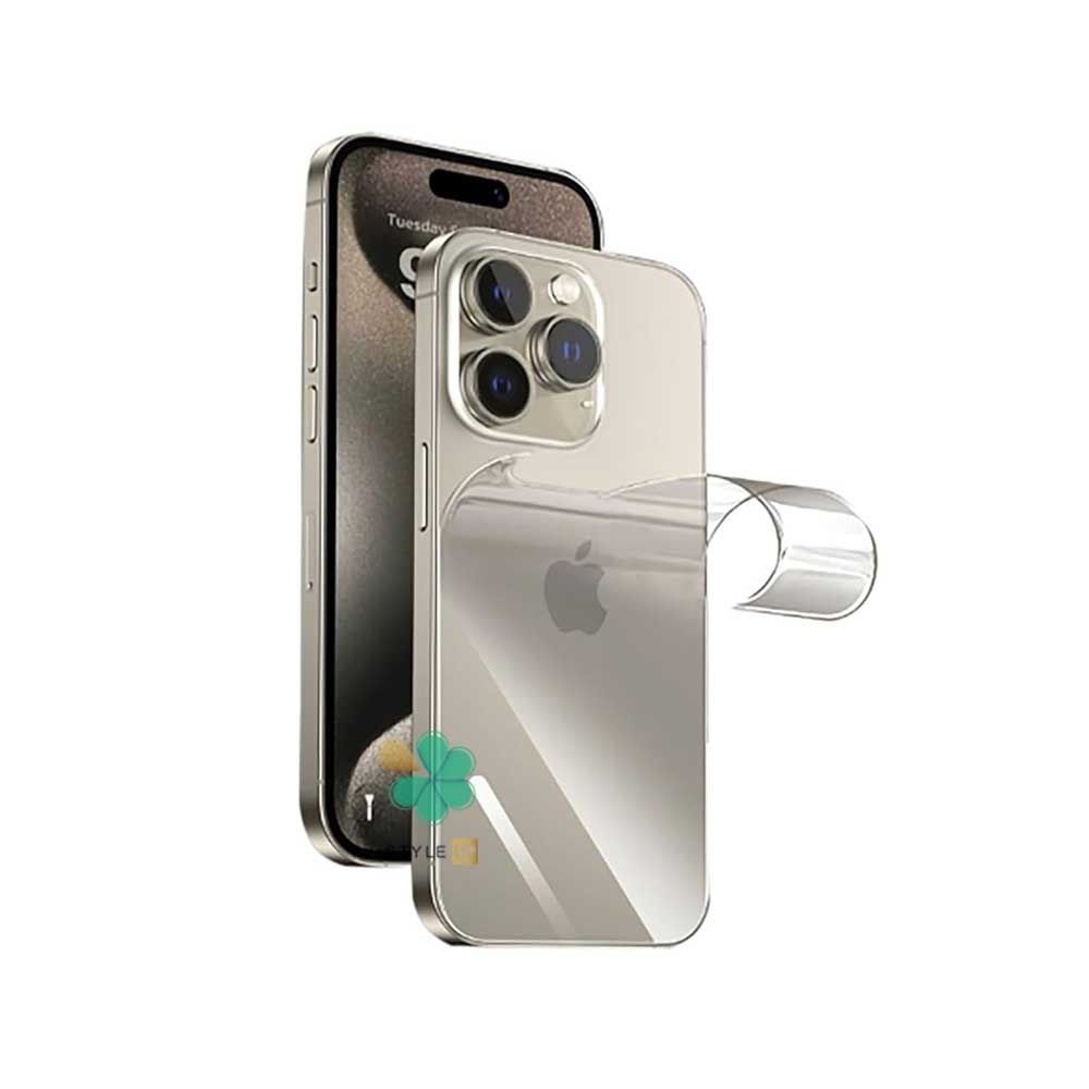 قیمت برچسب محافظ گوشی نانو پشت برای اپل iPhone 15 Pro Max منعطف و نرم