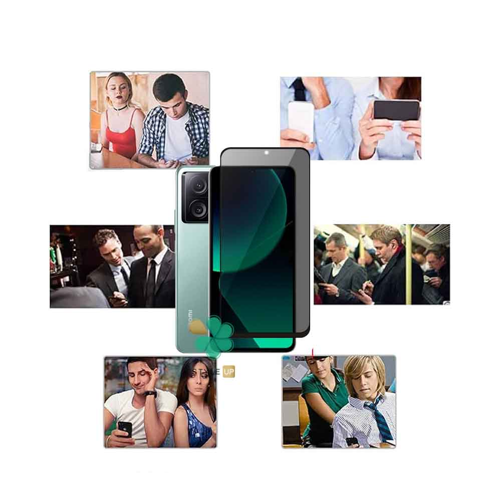خرید گلس محافظ صفحه گوشی پرایوسی مناسب شیائومی 13 تی پوشش کامل صفحه