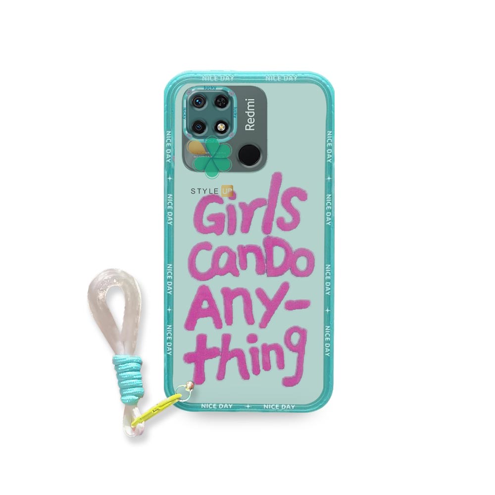 قیمت خرید کاور Girls Can Do Anything برای گوشی شیائومی Redmi 10C با طراحی متفاوت و زیبا 