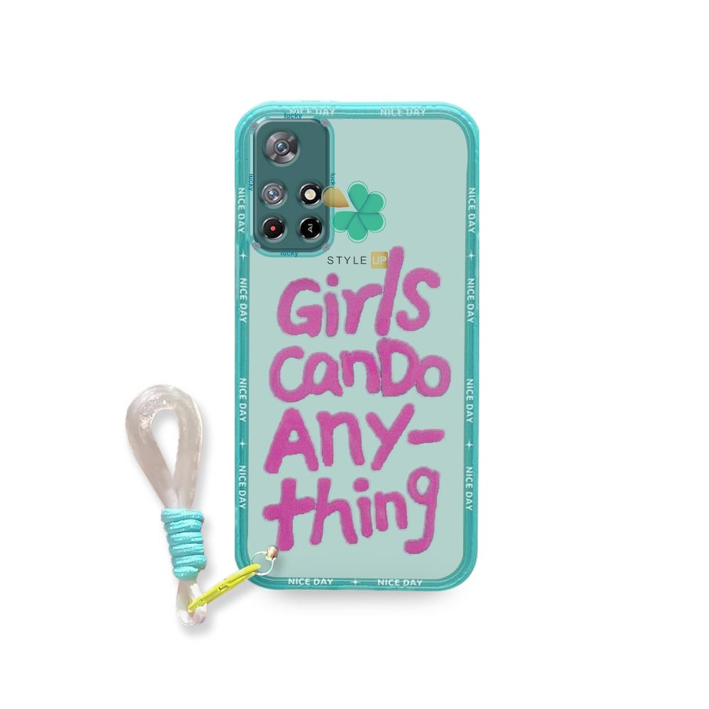 خرید و بررسی کیس گوشی Girls Can Do Anything مناسب شیائومی ردمی Note 11T 5G ساخته شده از موادد با کیفت 