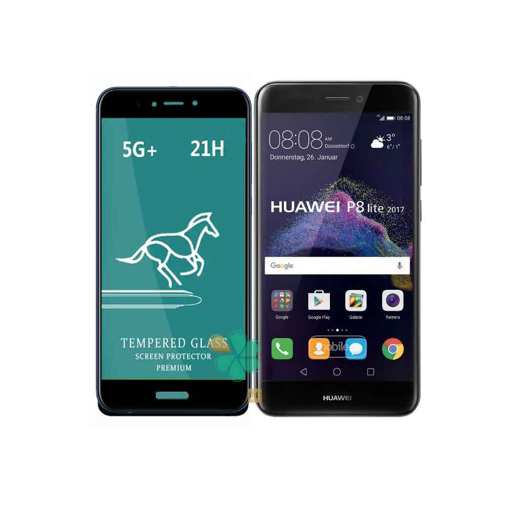 قیمت و خرید گلس گوشی فول 5G+ برند Swift Horse سازگار با هواوی Honor 8 Lite P8 Lite 2017 عدم جذب لک و گرد