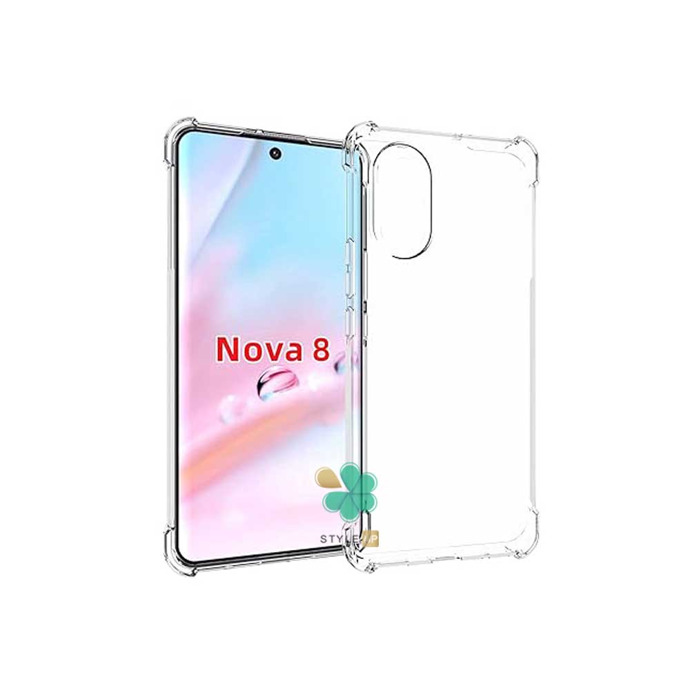 قیمت قاب گوشی ژله ای کپسول دار برای Nova 8 5G شفاف و بادوام 