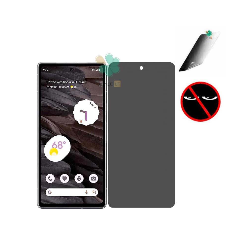 مشخصات محافظ صفحه Nano Privacy ویژه گوشی گوگل Pixel 7a ضد لک