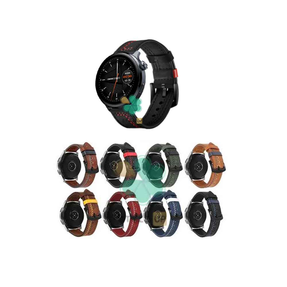 قیمت بند ساعت چرمی Nubuck Leather برای شیائومی Mibro Lite 2 با رنگبندی متنوع