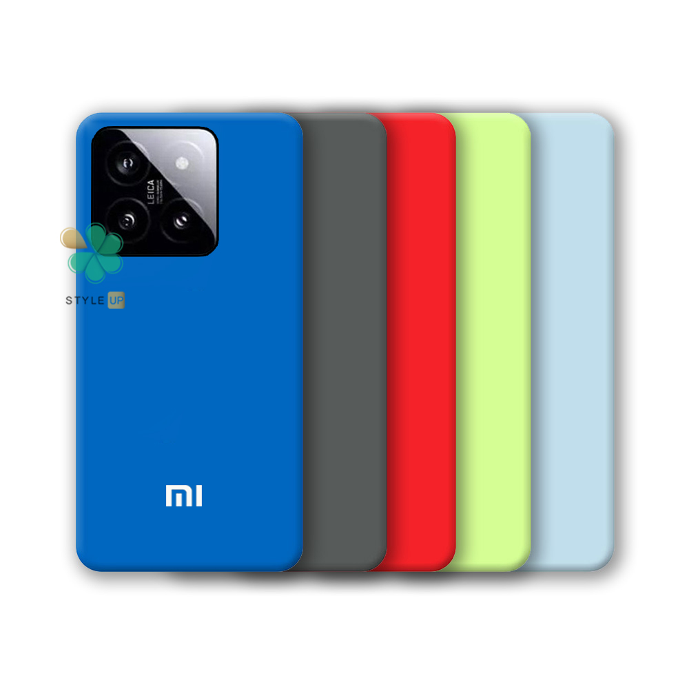 قیمت قاب محافظ سیلیکونی اصل مناسب Xiaomi 14 Pro با رنگبندی متنوع