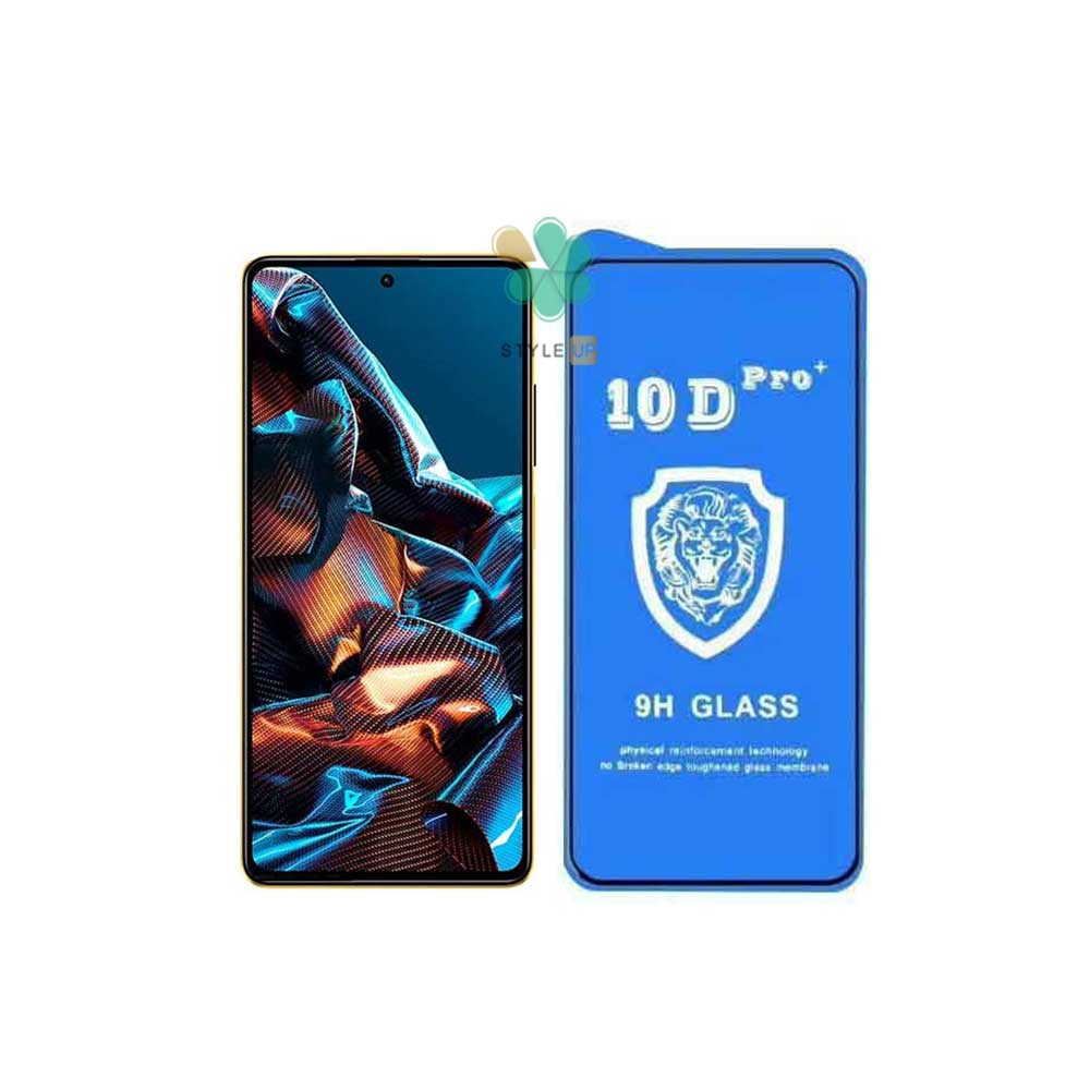 خرید و بررسی گلس گوشی فول 10D Pro ویژه شیائومی Poco X5 Pro ضد لک و اثر انگشت