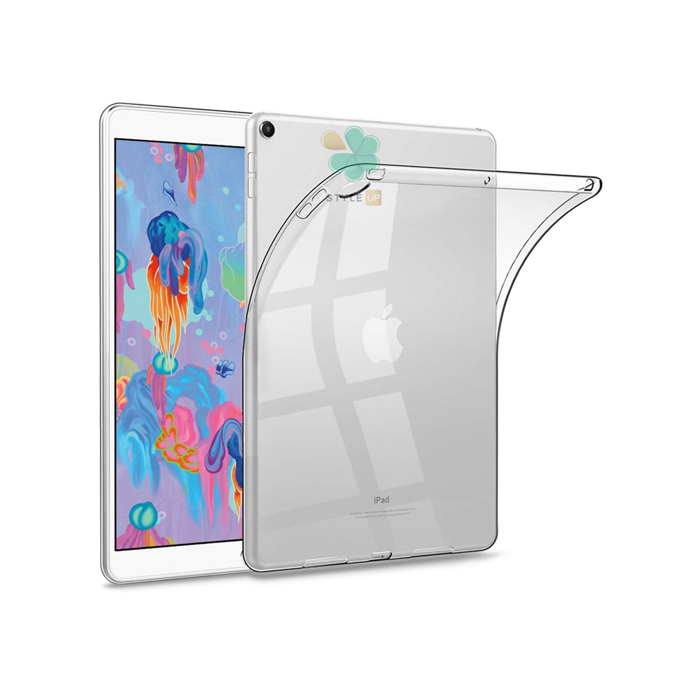 خرید کیس تبلت ژله ای شفاف مناسب اپل iPad 10.2 2019 نرم و منعطف