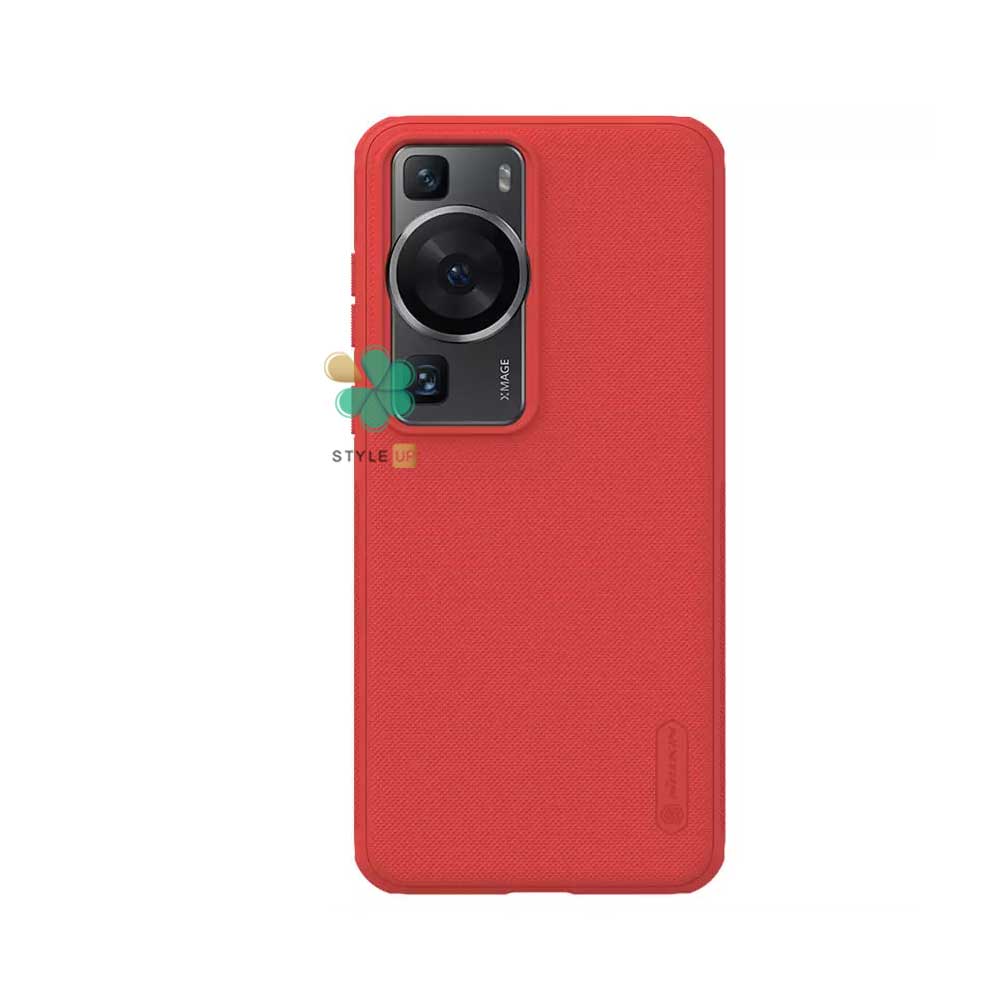 قیمت و خرید کاور گوشی Frosted Pro نیلکین مناسب Huawei P60 P60 Pro رنگ قرمز ضد خط و خراش