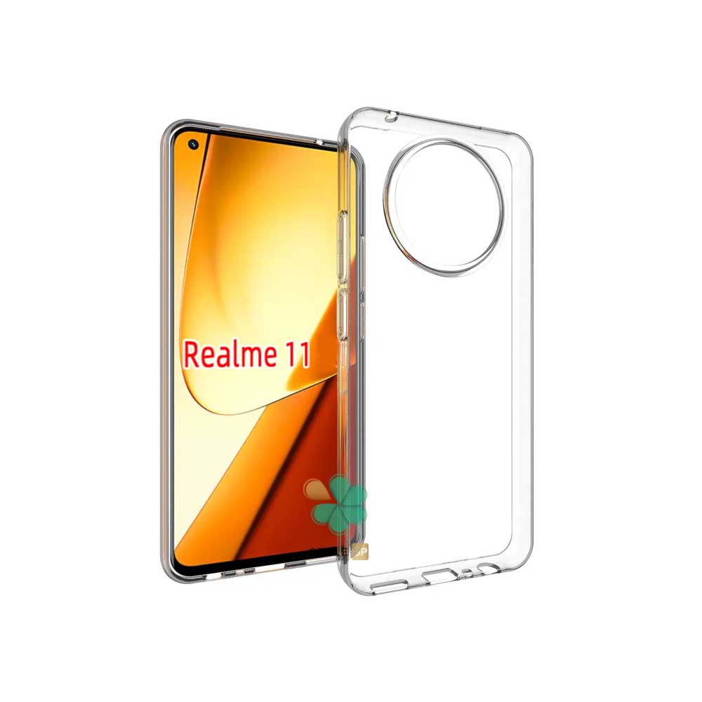 مشخصات و خرید کاور گوشی ژله ای شفاف مخصوص Realme 11 عدم جذب لک و اثرانگشت 