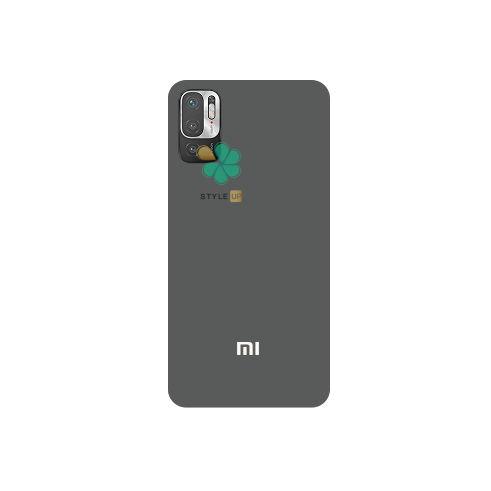 مشخصات و خرید کاور سیلیکونی اصل مخصوص گوشی Redmi Note 10T 5G رنگ خاکستری عدم لغزش از دست