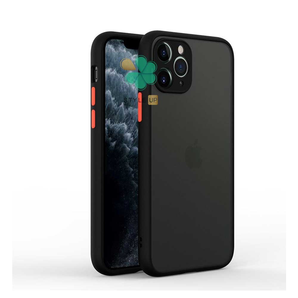 قیمت قاب گوشی پشت مات محافظ لنزدار برای Apple iPhone 14 Pro رنگ مشکی پوشش کامل بدنه