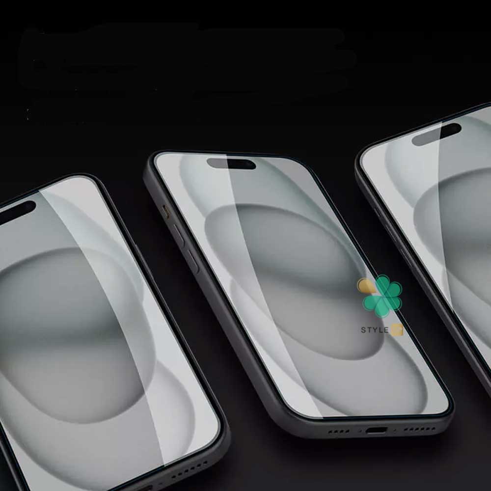 خرید محافظ گلس Anti Static میتوبل مخصوص iPhone 15 ضد لک و اثر انگشت
