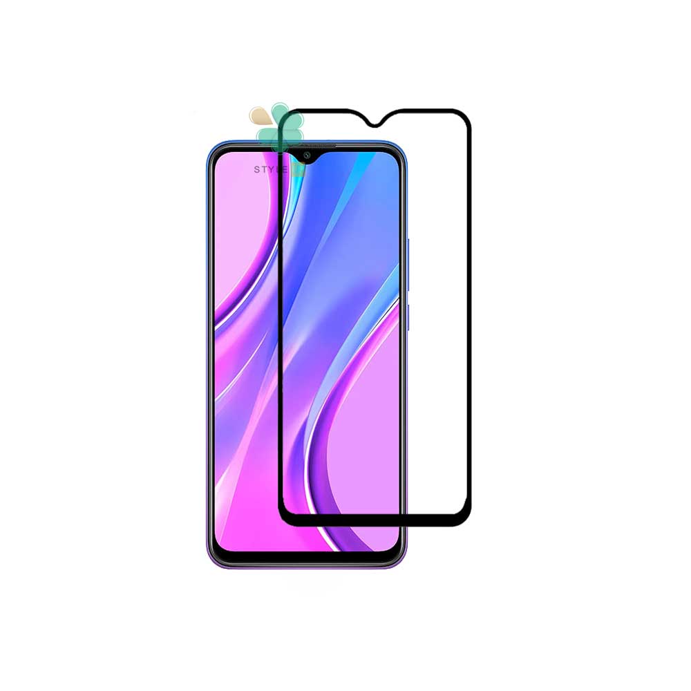 خرید و مشخصات محافظ صفحه سرامیک دور تراش برای گوشی Xiaomi Redmi 9 Prime پوشش کامل بدنه