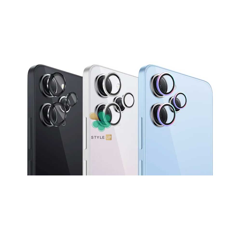 قیمت محافظ دوربین گوشی دور فلزی برای Redmi 12 شفاف و مقاوم