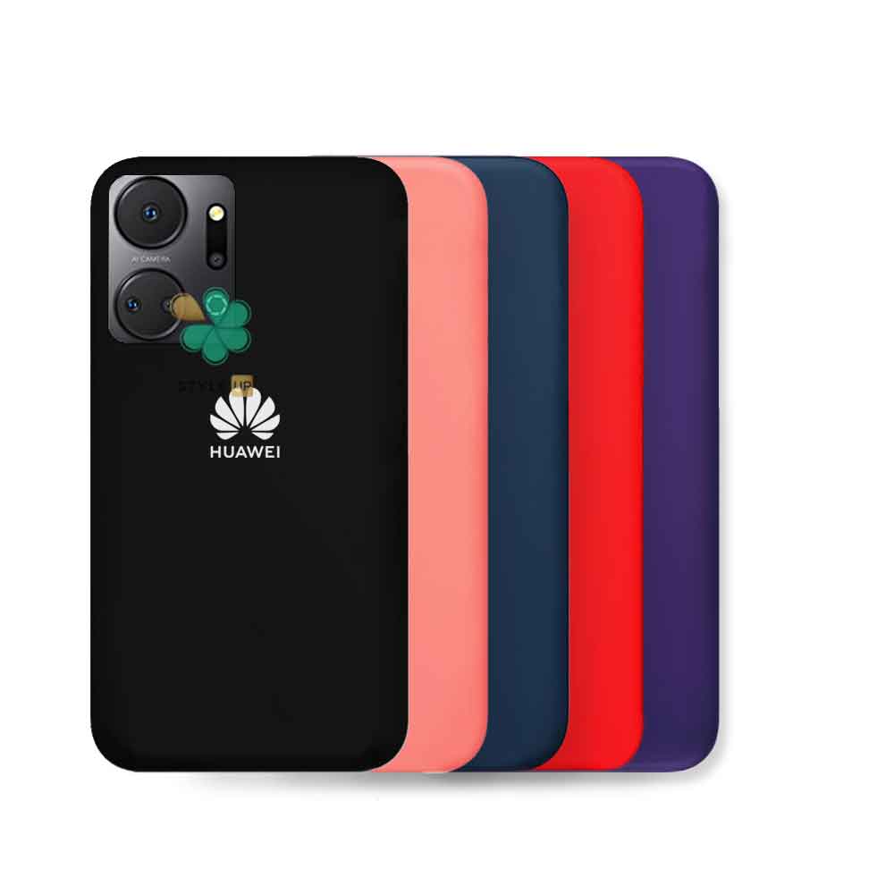 قیمت کاور گوشی سیلیکونی اصل برای Huawei Honor X7a با تنوع رنگ جذاب
