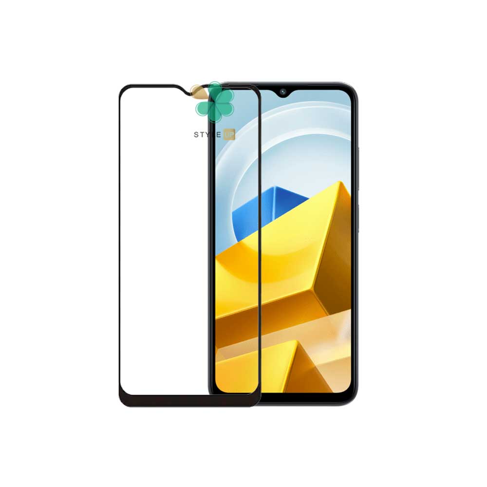 قیمت محافظ صفحه سرامیک دور تراش برای گوشی Xiaomi Poco M5پوشش کامل صفحه نمایش 