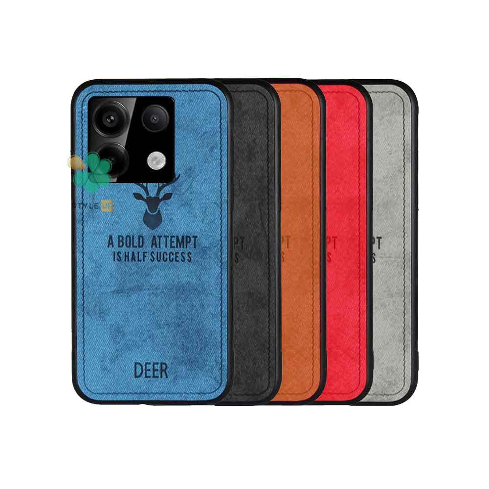 خرید کاور پارچه ای گوزن برای گوشی Redmi Note 13 با تنوع رنگ جذاب