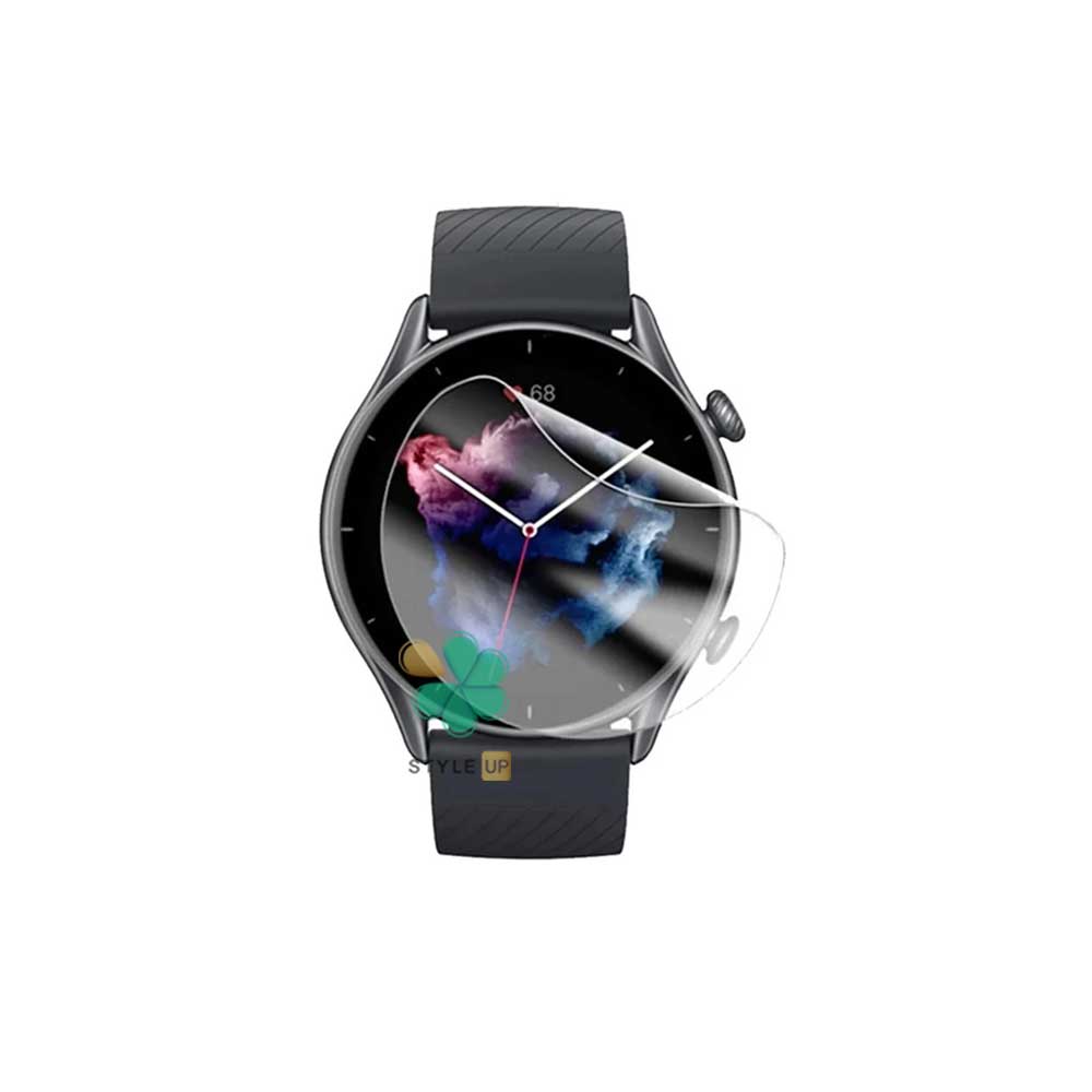 قیمت محافظ صفحه ساعت نانو مخصوص Amazfit GTR 3 Pro منعطف و شفاف