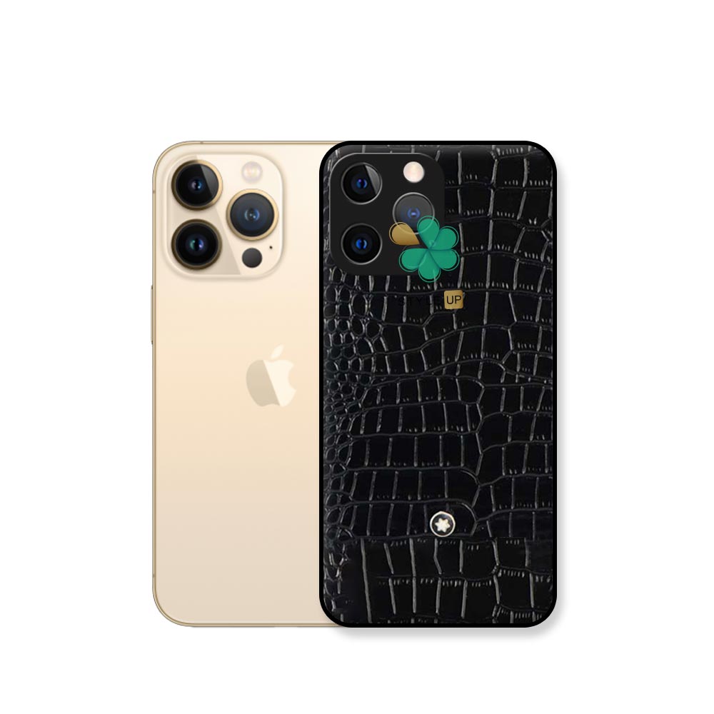 خرید قاب چرمی برند Mont Blanc ویژه گوشی Apple iPhone 14 Pro Max ضد ضربه