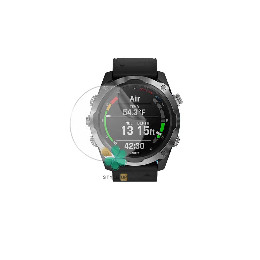 مشخصات محافظ صفحه نانو مخصوص ساعت Garmin Descent MK2 شفاف و منعطف 