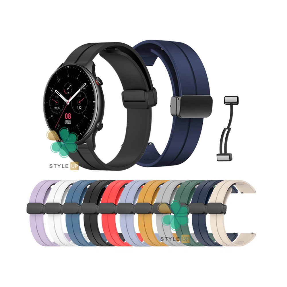 675129923-amazfit-gtr-2-magnetic-d-buckle-sport-band خرید بند ساعت Magnetic D-Buckle مخصوص GTR 2 نرم و باکیفیت