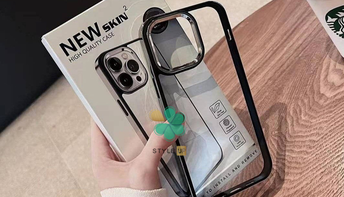 مشخصات قاب New Skin پشت شفاف و متریال مرغوب